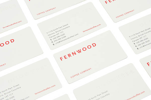 Fernwood Coffee - Business Card Design by Glasfurd & Walker