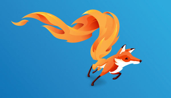 FireFox OS brand mascot - The Bolt by Martijn Rijven