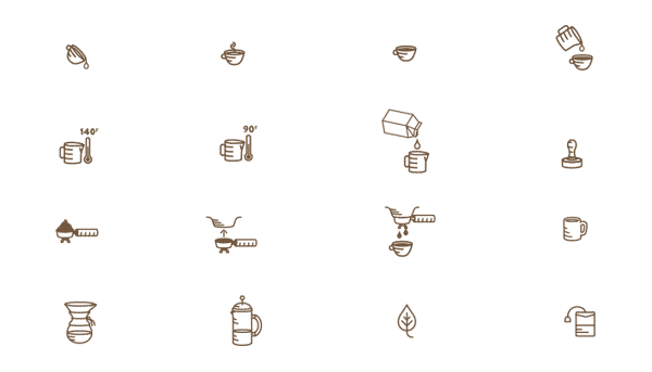 General Cafe - Icon Illustrations by Clarke Harris