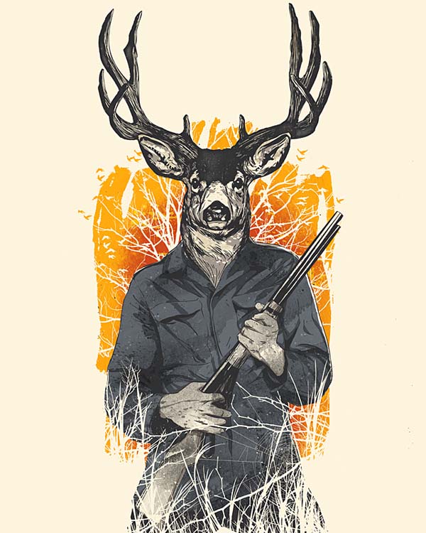 Hunter - Illustration by Niel Quisaba