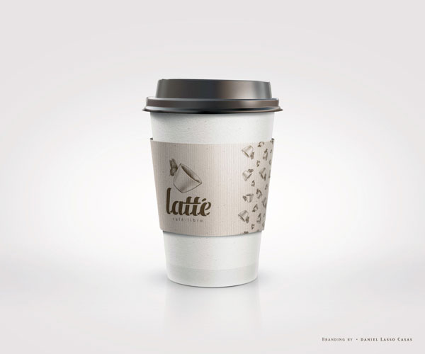 Latté Coffee Cup Design by Daniel Lasso Casas