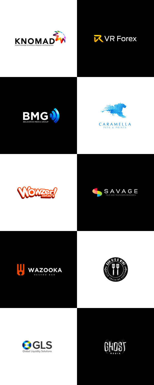 Logo Designs from 2013 by almosh82