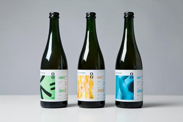 O/O Brewing - Bottles Identity Design by Lundgren+Lindqvist