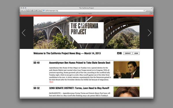 The California Project Website