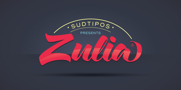 Zulia Calligraphy Font by Sudtipos