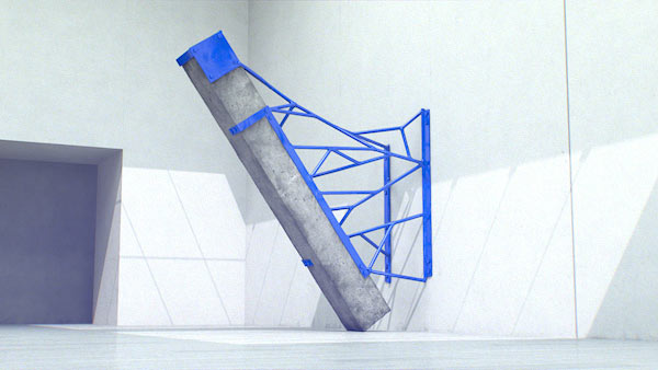 Angle - Measure Art Installation by Fabrice Le Nezet