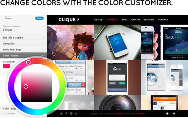 Clique - Color Customizer