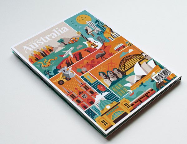 Discover Australia - Illustrations by Jimmy Gleeson