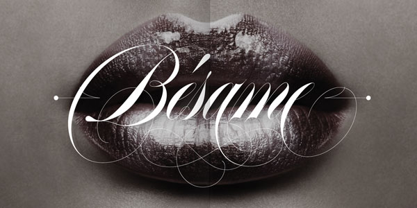 Erotica - Calligraphy Script Typeface by Lián Types