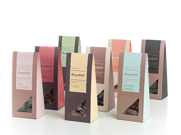 Karamelleriet Packaging by Bessermachen DesignStudio