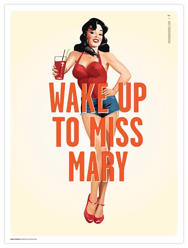 Miss Mary's Morning Elixir - Poster Artwork by Brandon Van Liere