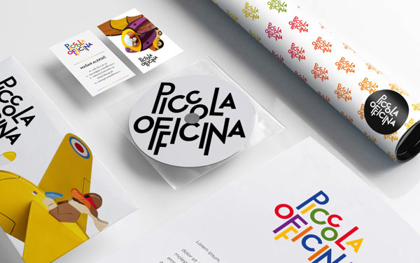 Piccola Officina - Identity and Promo Material by de:work