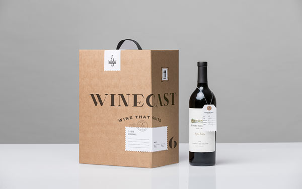 Winecast - Packaging Design by Anagrama