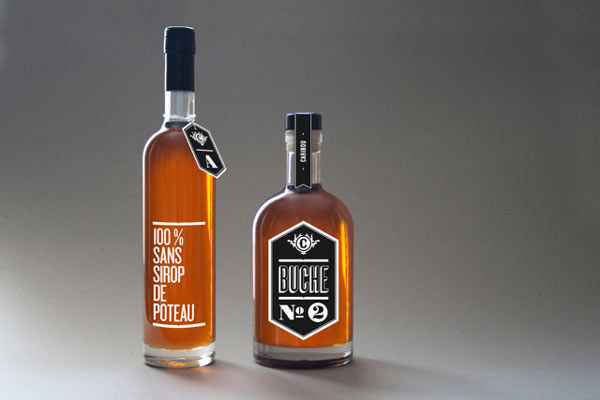 Caribou Bottle Packaging Design by Maxime Brunelle