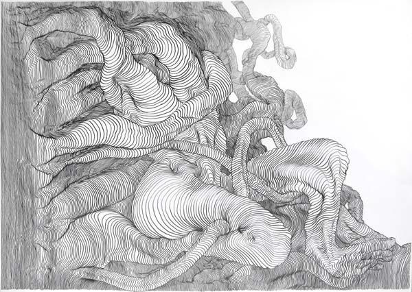 Graphite Drawing by Carl Krull