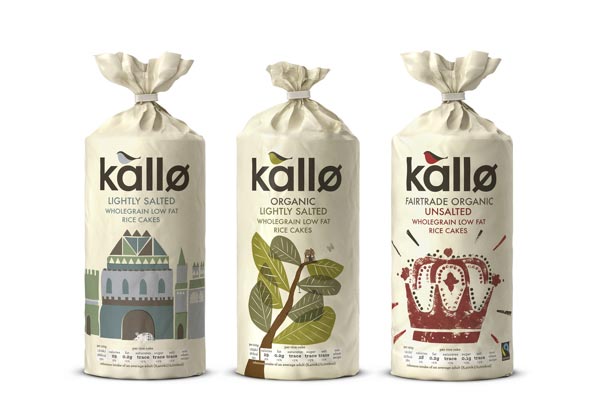 Kallo Rice Cake Packaging Design by Big Fish