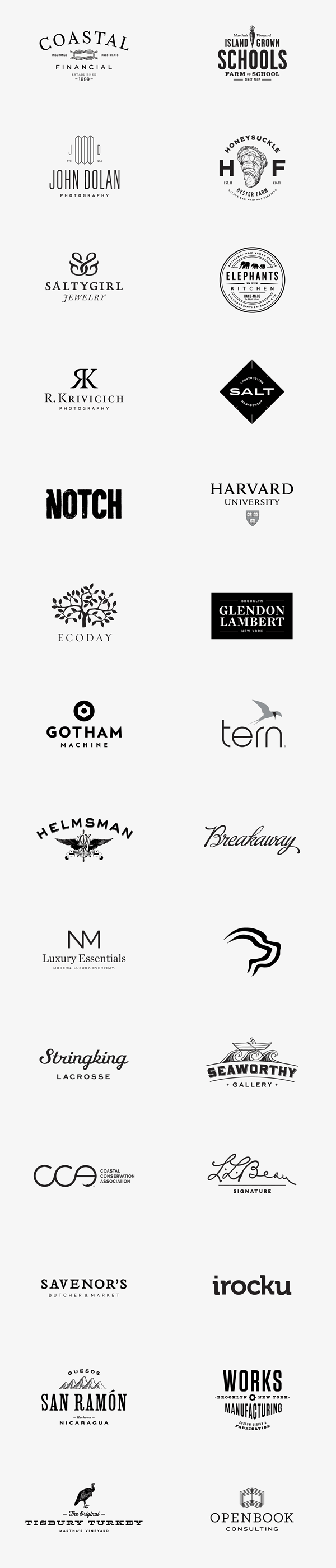 Logos and Logotypes by Bluerock Design
