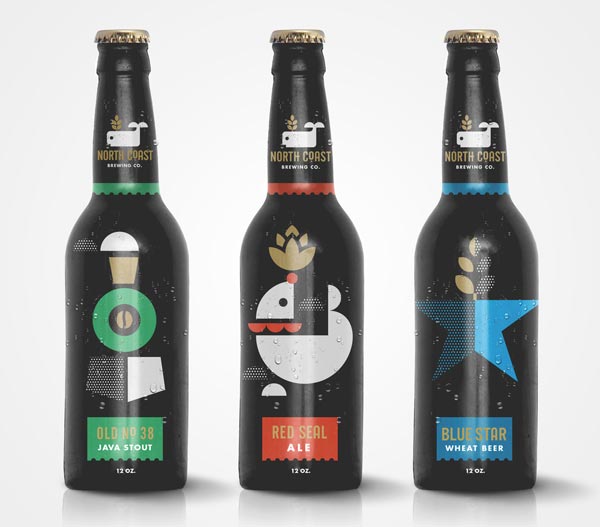 Northcoast Brewery Packaging Design by Taylor Goad