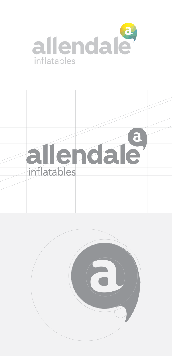 Allendale Inflatables - Logo Design by Alex Pabian