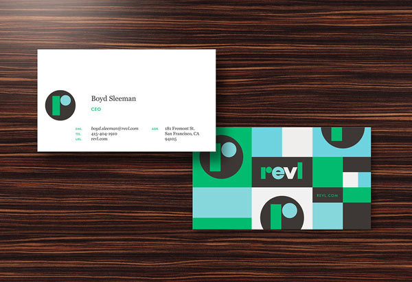Revl Business Cards by Stout