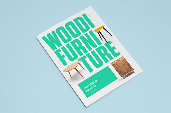 Woodi Furniture Brand Visual Identity by Alexey Malina