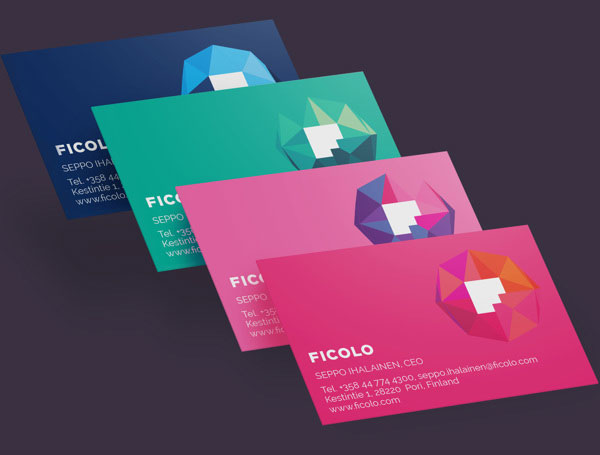 Ficolo Business Cards by Mikael Kivelä