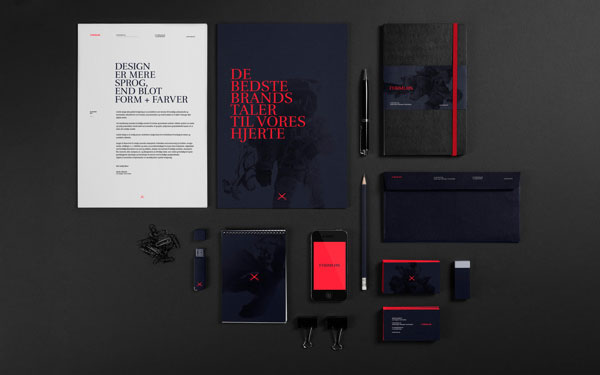 Formløs Brand Lab - Identity Design by Martin Albrecht