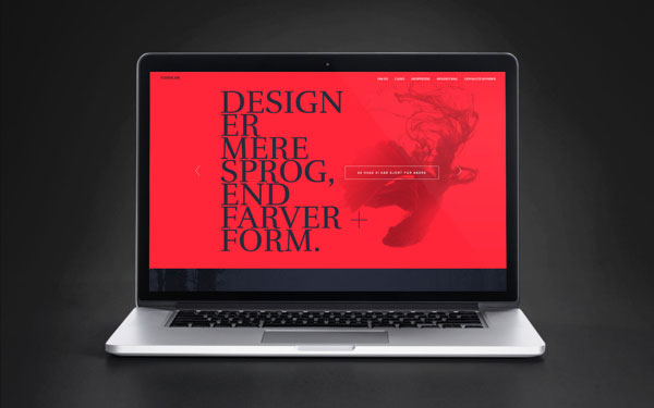 Formløs Brand Lab - Web Design by Martin Albrecht