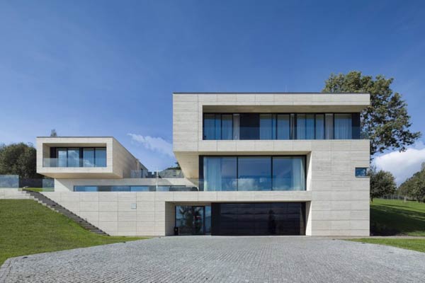 Modern Architecture of a Villa in Decín, Czech Republic by Studio Pha