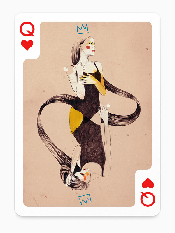 Queen of Hearts by Conrad Roset