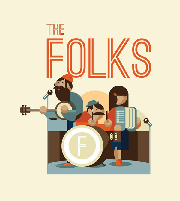 The Folks Illustration by Dylan Jones