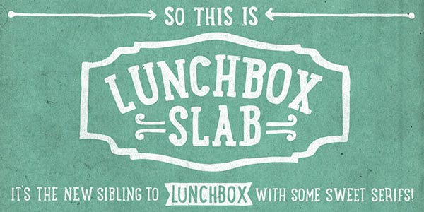 Lunchbox Slab Serif