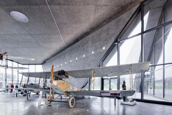 Muzeum Lotnictwa in Krakow, Poland by Peter Ruge Architekten