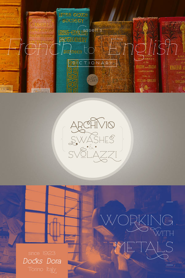 Archivio Type Family by Resistenza