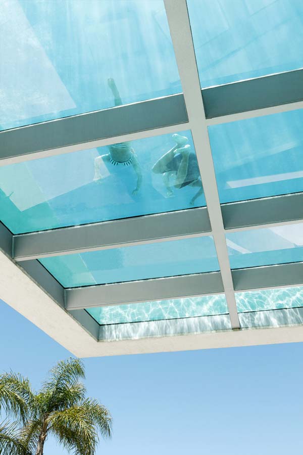 Canopy Pool Jellyfish House in Marbella, Spain by Wiel Arets Architects