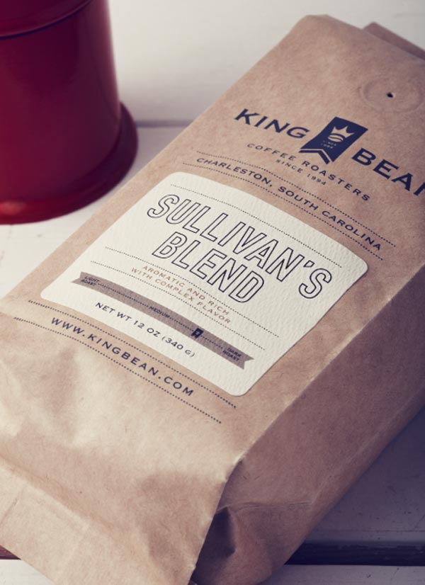 King Bean Coffee Roasters Packaging by Design Agency Stitch