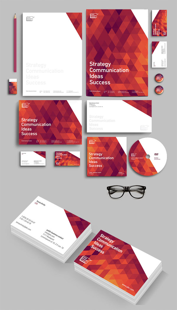 PBC Corporate Identity Design by Attila Horvath/Darkoo™