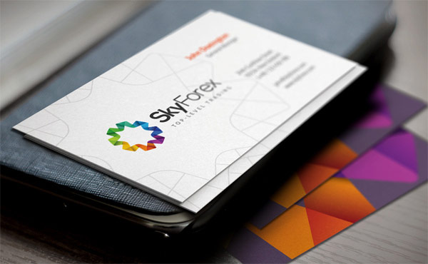 SkyForex Business Cards by Cosmin Cuciureanu