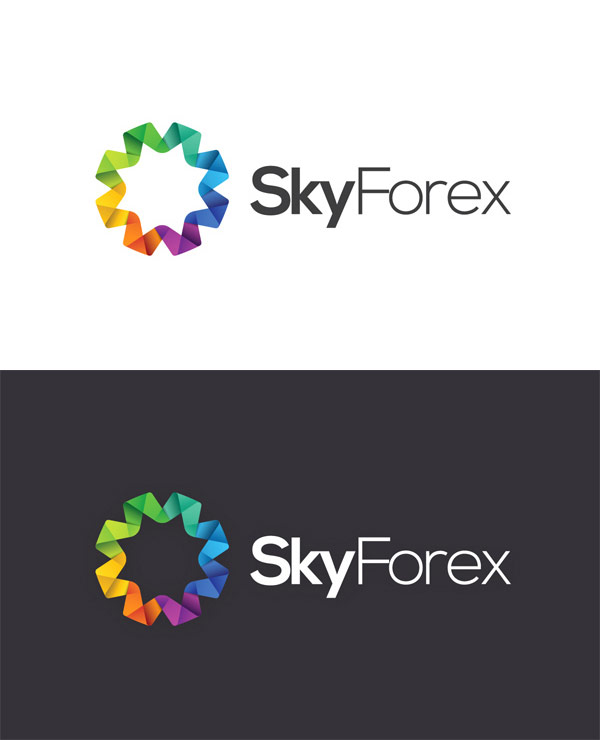SkyForex Logo Design by Cosmin Cuciureanu