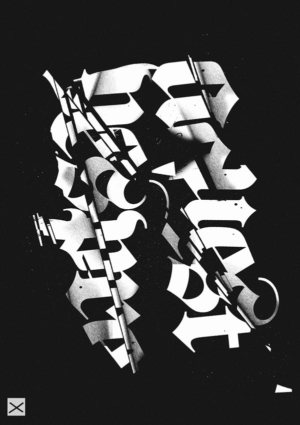 Typographic Artwork by The Royal Studio