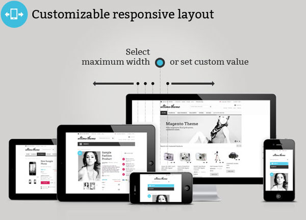 Ultimo - Magento theme - customizable responsive layout