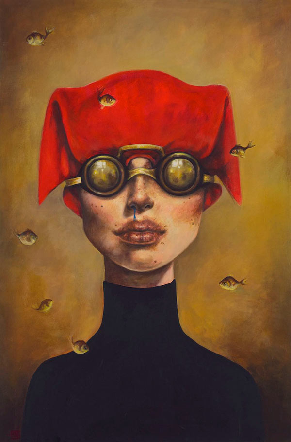 Painting by Afarin Sajedi