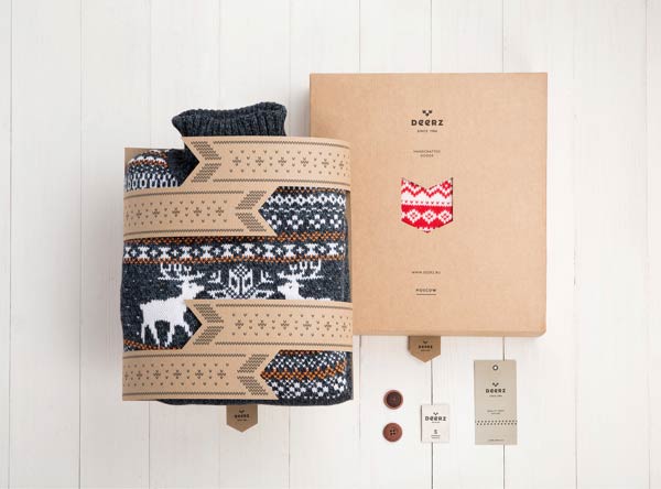 Deerz - clothing brand and packaging design by Studio Eskimo