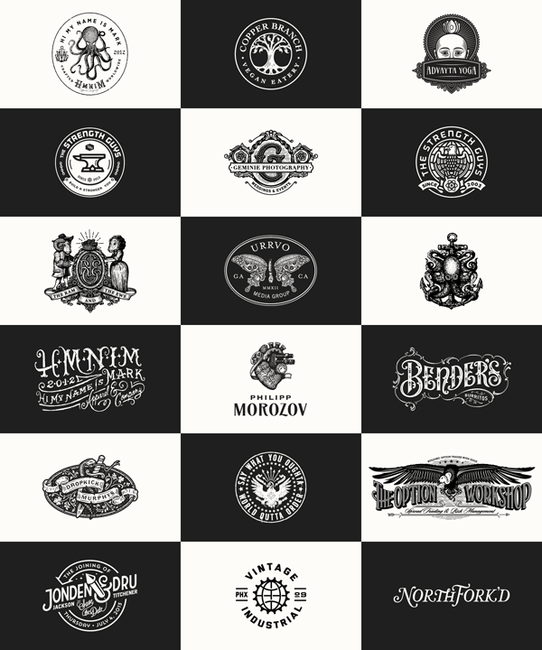 Vintage Logos by Forefathers Group
