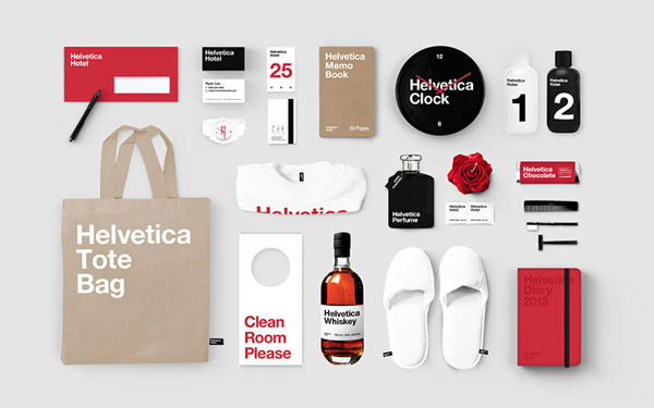 Helvetica Hotel - Branding Study by Albert Son
