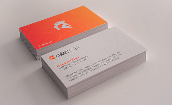Cate Corp - Business Cards by Chris Bernay