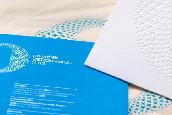 UNICEF ZEROawards - Communication Design by Rice Creative
