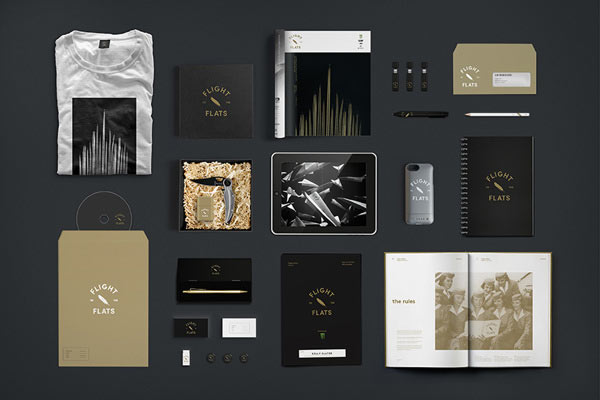 Flight To The Flats - Contest Brand Identity by Wedge & Lever