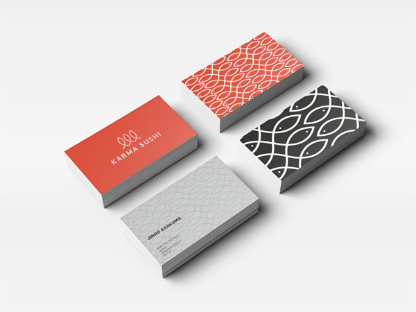 Karma Sushi Business Card Design by Kasper Gram