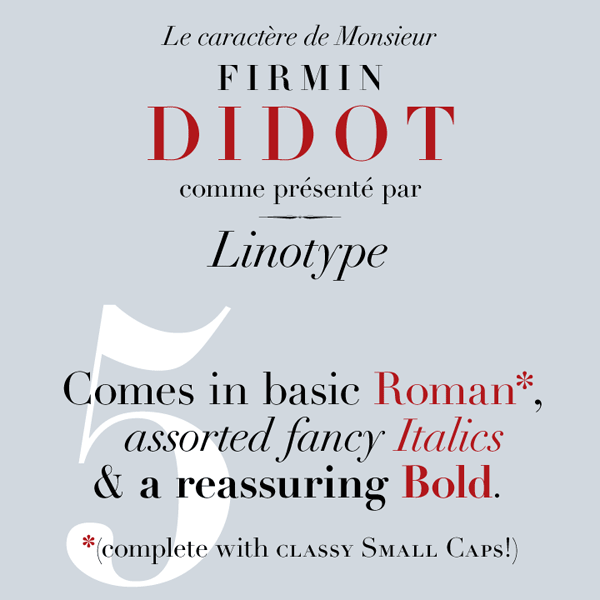 Linotype Didot - Font Family